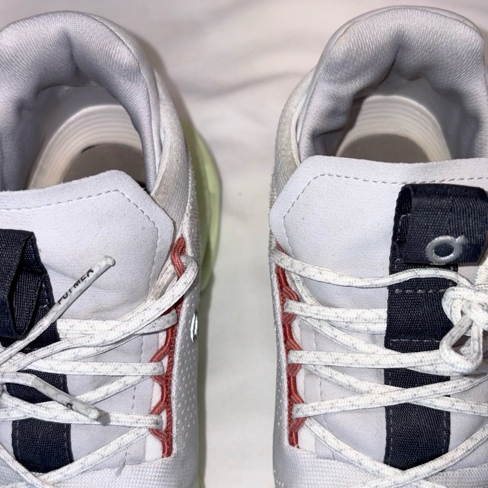 On Cloudnova Running Trainers Womens Size US 7 Limelight Eclipse Swiss Gym Shoes - Picture 9 of 13